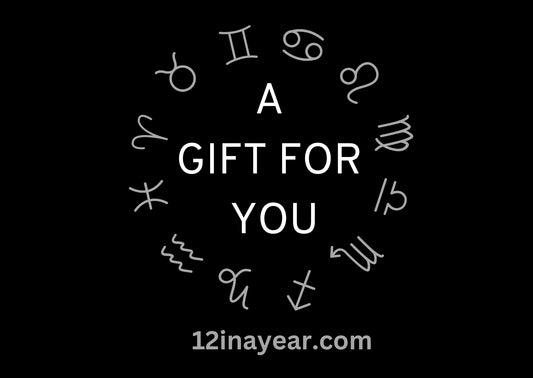 12 IN A YEAR - Gift Card