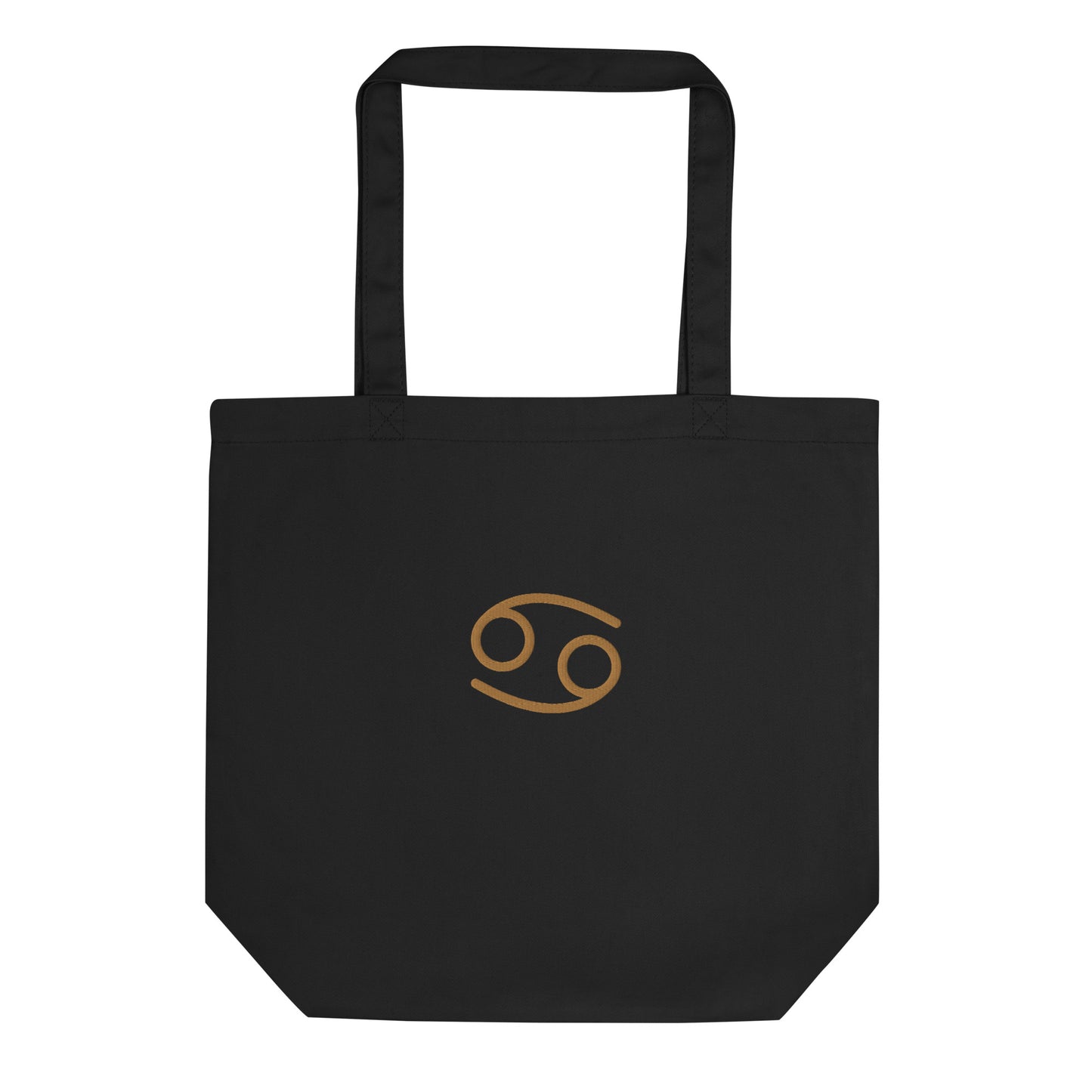 Cancer - Small Open Tote Bag - Gold Thread