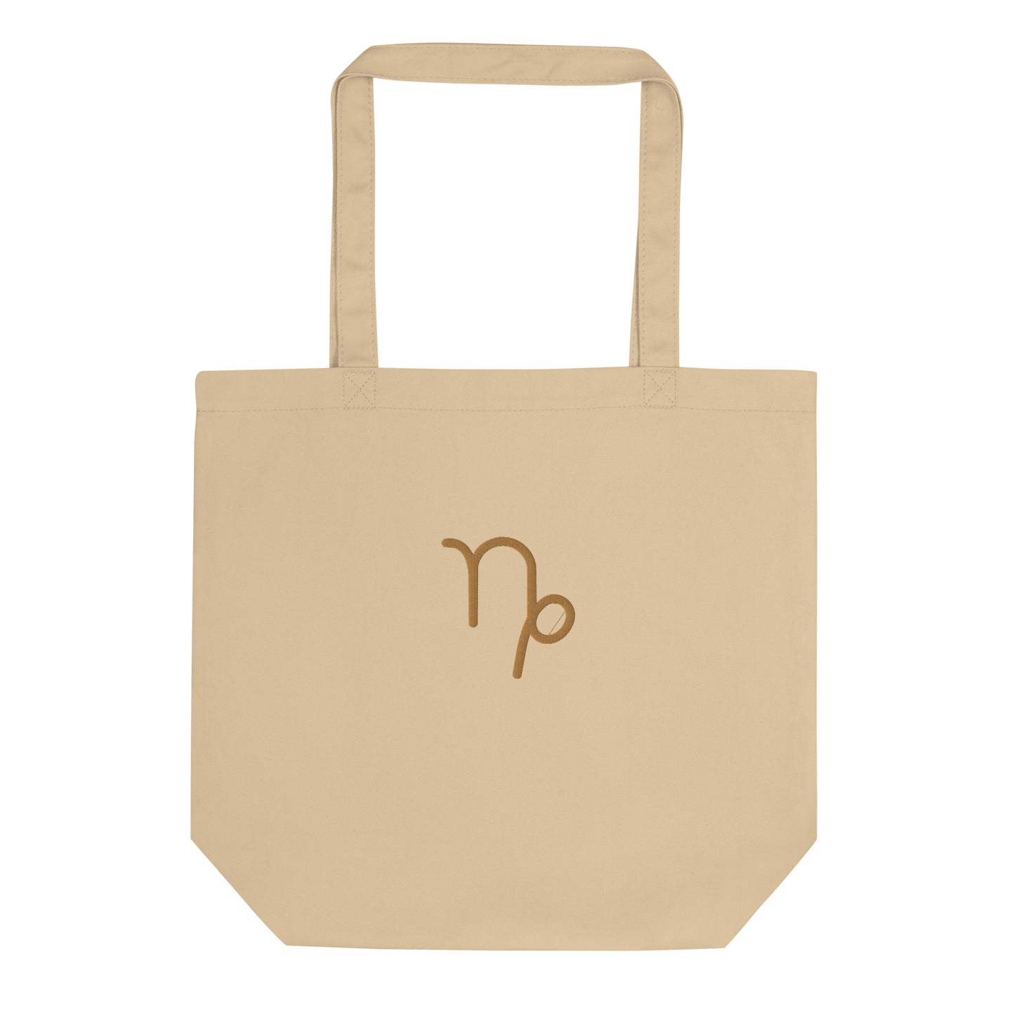 Capricorn - Small Open Tote Bag - Gold Thread